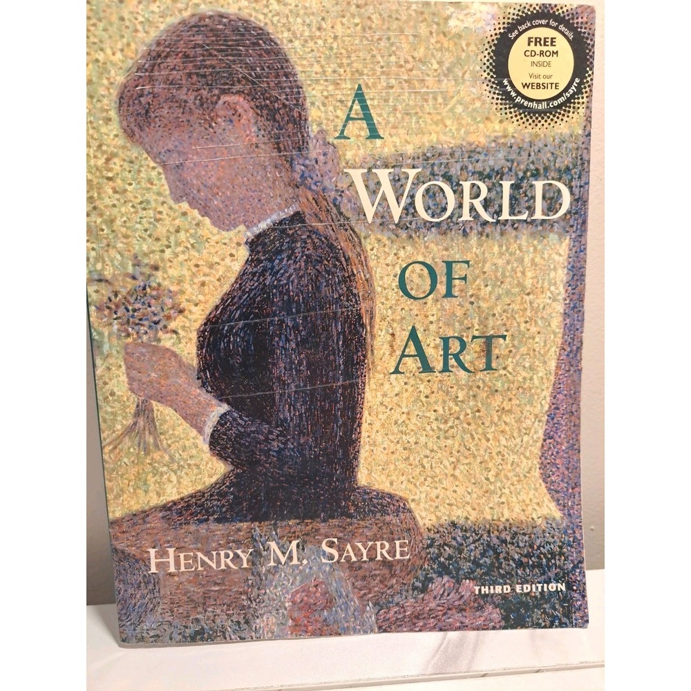 A World of Art Henry M. Sayre Fine Art Book w/CD, Third Edition